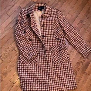 Most International Long Pink Pea Coat